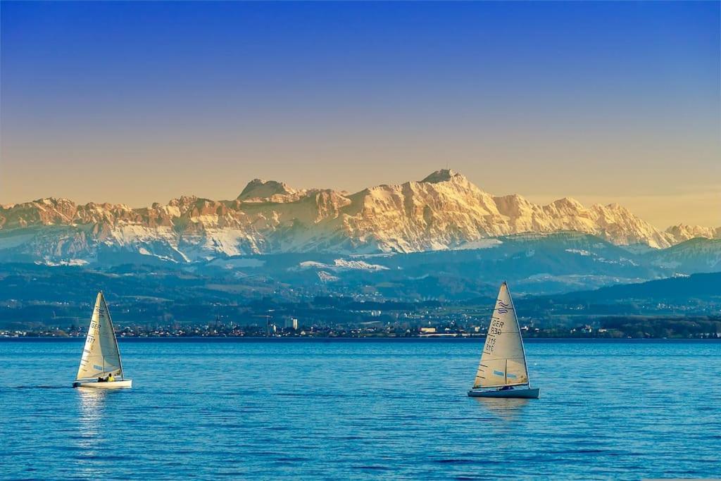 Seeparkvilla - Wohlfuehlen Am See Und Im Gruenen Bregenz Bagian luar foto