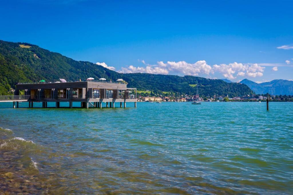Seeparkvilla - Wohlfuehlen Am See Und Im Gruenen Bregenz Bagian luar foto